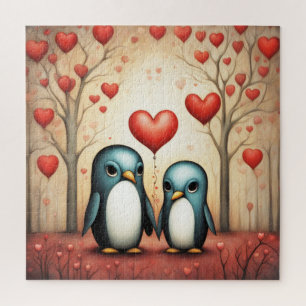 Quebra-cabeça Penguin Love 3