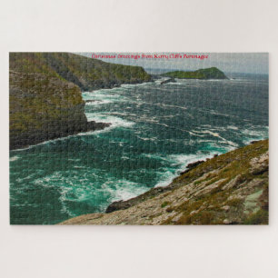 Quebra-cabeça Penhascos de Kerry Portmagee Kerry Irlanda. Quebra