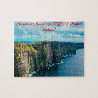 Quebra-cabeça Penhascos de Moher Irlanda.