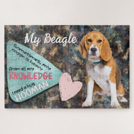 Quebra-cabeça Pensamento hilário do seu Beagle