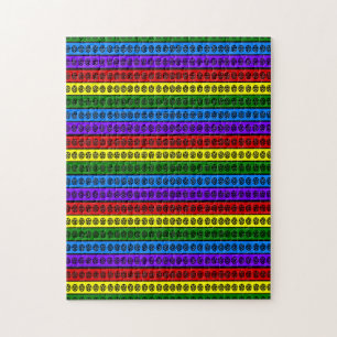 Quebra-cabeça Pentáculos do Rainbow Pagan