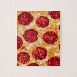 Quebra-cabeça Pepperoni Pizza Hot e Yummy!