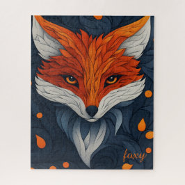 Quebra-cabeça Pequena Raposa Vermelha Foxy