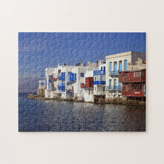 Quebra-cabeça Pequena Veneza, Mykonos (Horizontal)