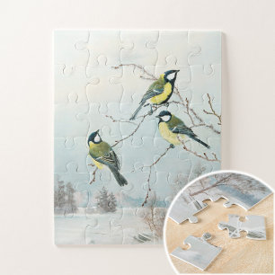 Quebra-cabeça Pequenas aves bonitas de Matti Karppanen, Birds Ar