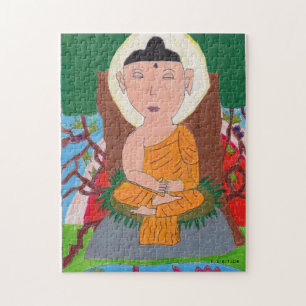 Quebra-cabeça pequeno de Buddha