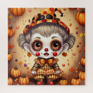 Quebra-cabeça Pequeno Palhaço de Halloween 2