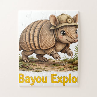 Quebra-cabeça Pequenos Exploradores do Bayou Armadillo Quebra-Ca