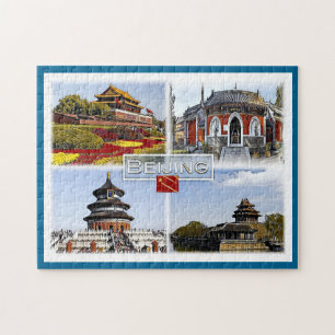 Quebra-cabeça Pequim - China - Mosaico -
