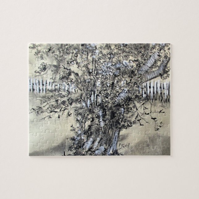 Quebra-cabeça Pêra e Piquetes / Artista Larry Lerew (Horizontal)