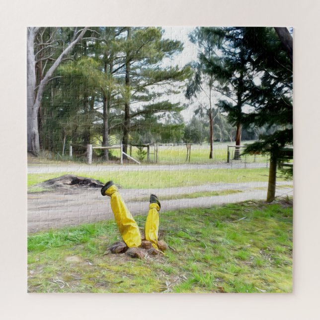 Quebra-cabeça Perdido no Jardim de novo (Vertical)