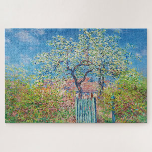 Quebra-cabeça Pereira em Flor de Claude Monet