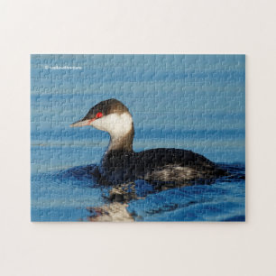 Quebra-cabeça Perfil de um Grebe Corado