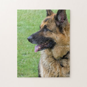 Quebra-cabeça Perfil do german shepherd