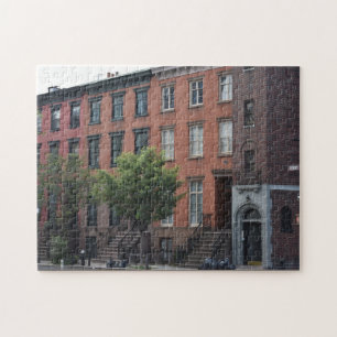 Quebra-cabeça Perry Street Brownstones West Village Manhattan NY