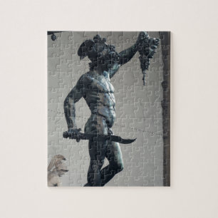 Quebra-cabeça Perseus com a cabeça do Medusa