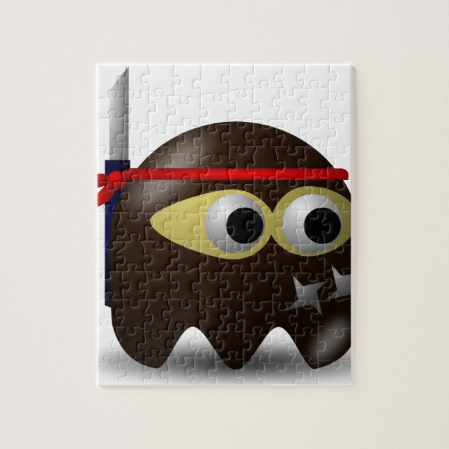 Quebra-cabeça Personagem Ninja (Vertical)