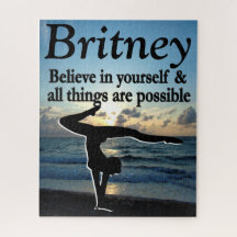 QUEBRA-CABEÇA PERSONALIZADA DE GAROTA GINÁTICA LOV