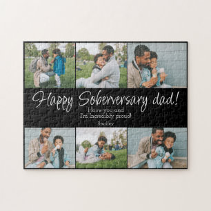 Quebra-cabeça Personalizadas as fotos do Pai 6 do Aniversário So