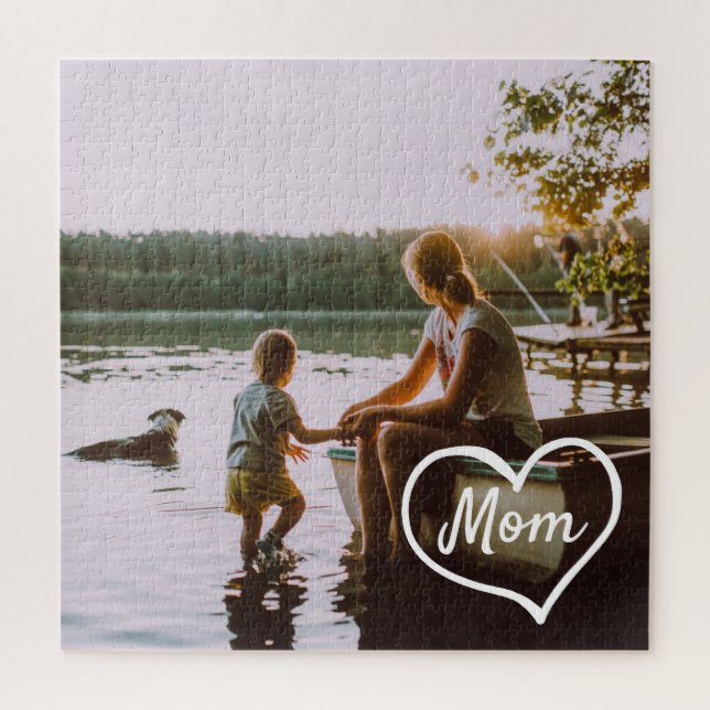 Quebra-cabeça Personalizado com Foto da Família em (Vertical)