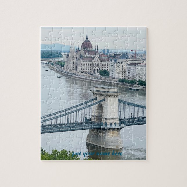 Quebra-cabeça Personalizado de Budapeste (Vertical)
