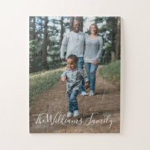 Quebra-cabeça Personalizado de Foto da Família