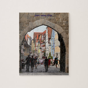 Quebra-cabeça Personalizado de Rothenburg, Alemanh
