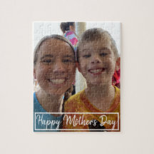 Quebra-cabeça Personalizado do Dia de as mães