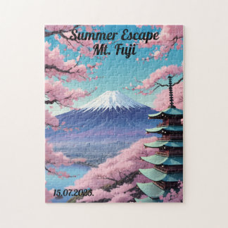 Quebra-cabeça Personalizado do Monte Fuji