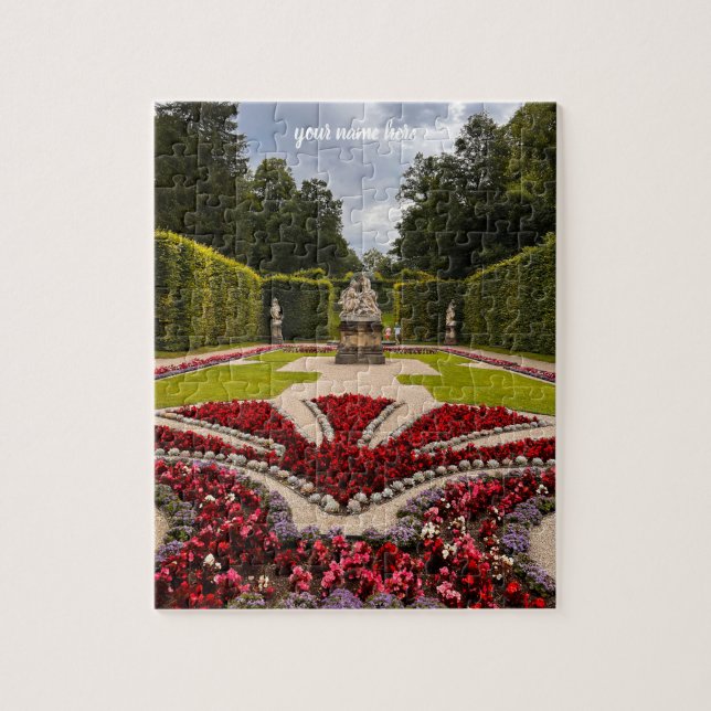 Quebra-cabeça Personalizado do Palácio de Linderho (Vertical)