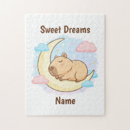 Quebra-cabeça Personalizado Sonhos Doces Capivara