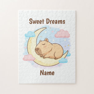 Quebra-cabeça Personalizado Sonhos Doces Capivara