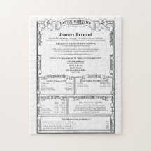 Personalizado Único Para O Histórico De Aniversári