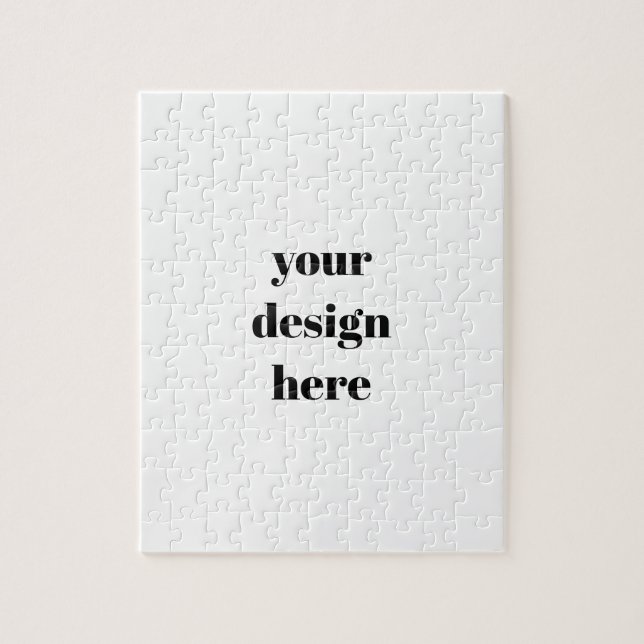 Quebra-cabeça Personalizar ou personalizar (Vertical)