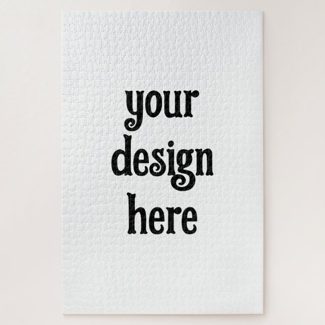 Quebra-cabeça Personalizar ou personalizar (Vertical)