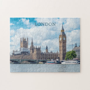 Quebra-cabeça Personalizar Texto Londres