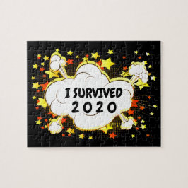 Quebra-cabeça Personalizável sobrevivi a uma explosão de 20xx co