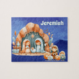 Quebra-cabeça Personalized Nativity 
