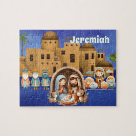 Quebra-cabeça Personalized Nativity 