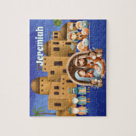 Quebra-cabeça Personalized Nativity 