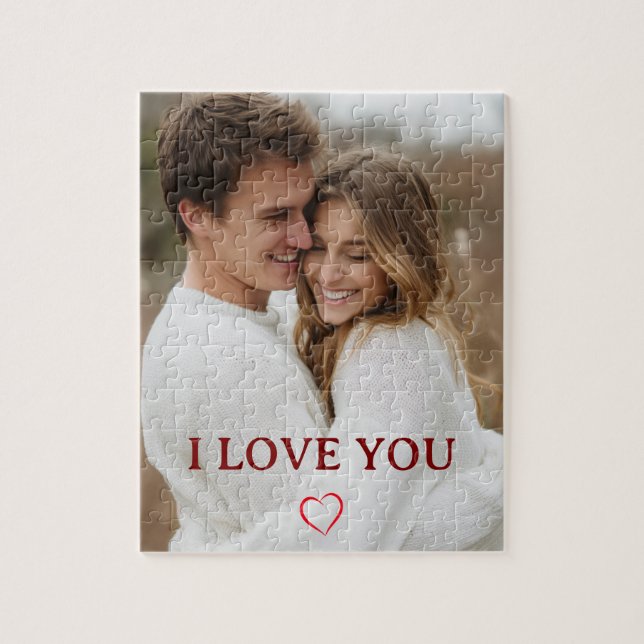 Quebra-cabeça Personalized You & Me I Love You Puzzle Gift (Vertical)