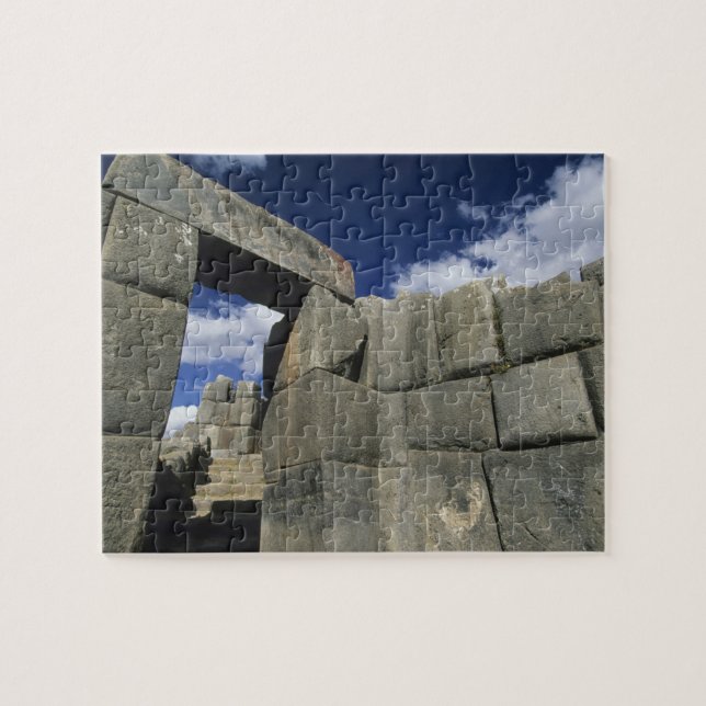 Quebra-cabeça Peru, Cuzco, fortaleza de Sacsayhuaman, bom exempl (Horizontal)