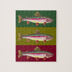 Quebra-cabeça Pesca com moscas