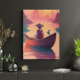 Quebra-cabeça Pesca solar