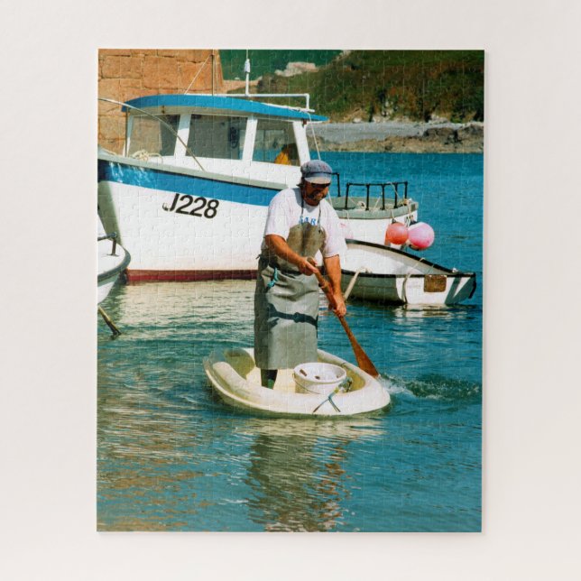 Quebra-cabeça Pescador (Vertical)