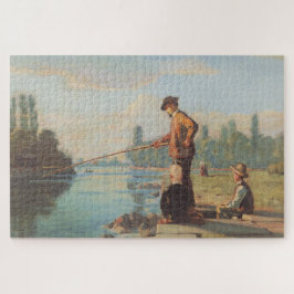 Quebra-cabeça Pescador (Pesca Ao Ar Livre) (Angling) (Rio)