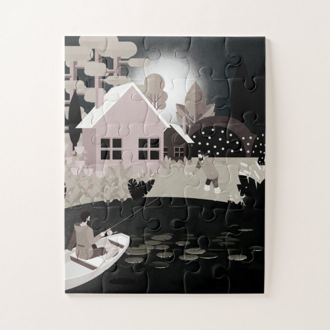 Quebra-cabeça Pescadores (Vertical)