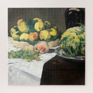 Quebra-cabeça Pêssegos limões de vida por Manet Impressionist