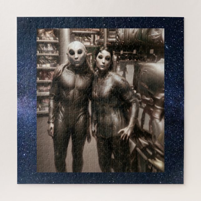 Quebra-cabeça Pessoas do Walmart edição Alien (Vertical)