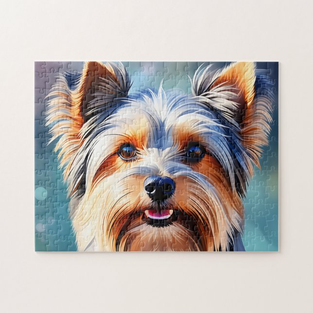Quebra-cabeça Pet Dog Yorkshire Terrier (Horizontal)